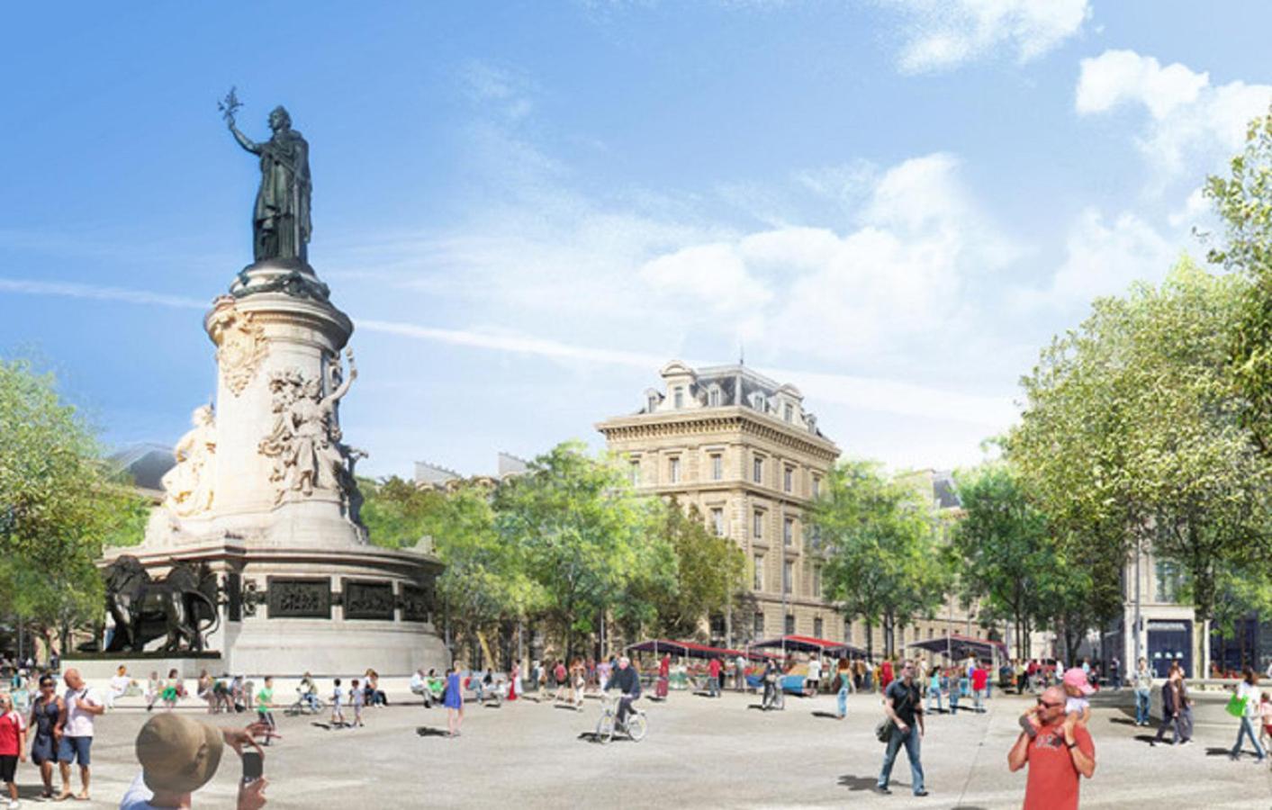 Urban Flat 78 - 3 Bedroom Republique Appartement